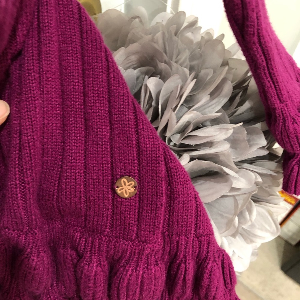 Matilda Jane 435 Plum Cardigan Sweater